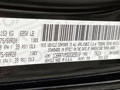 2016 RAM 1500 Laramie