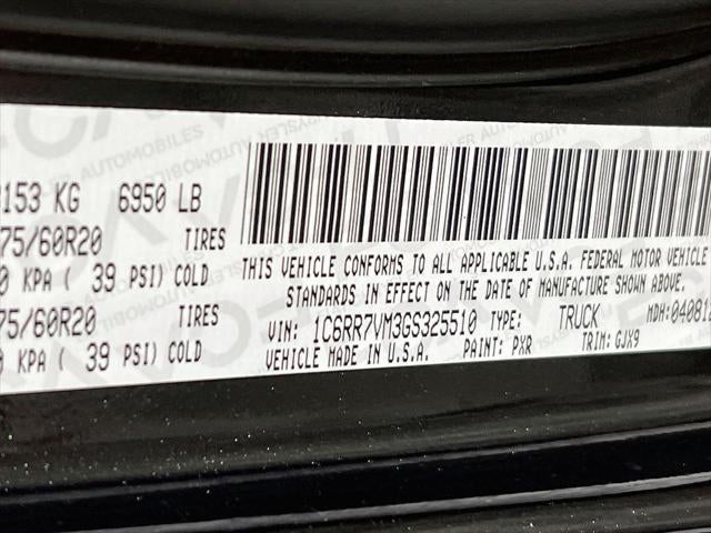 2016 RAM 1500 Laramie