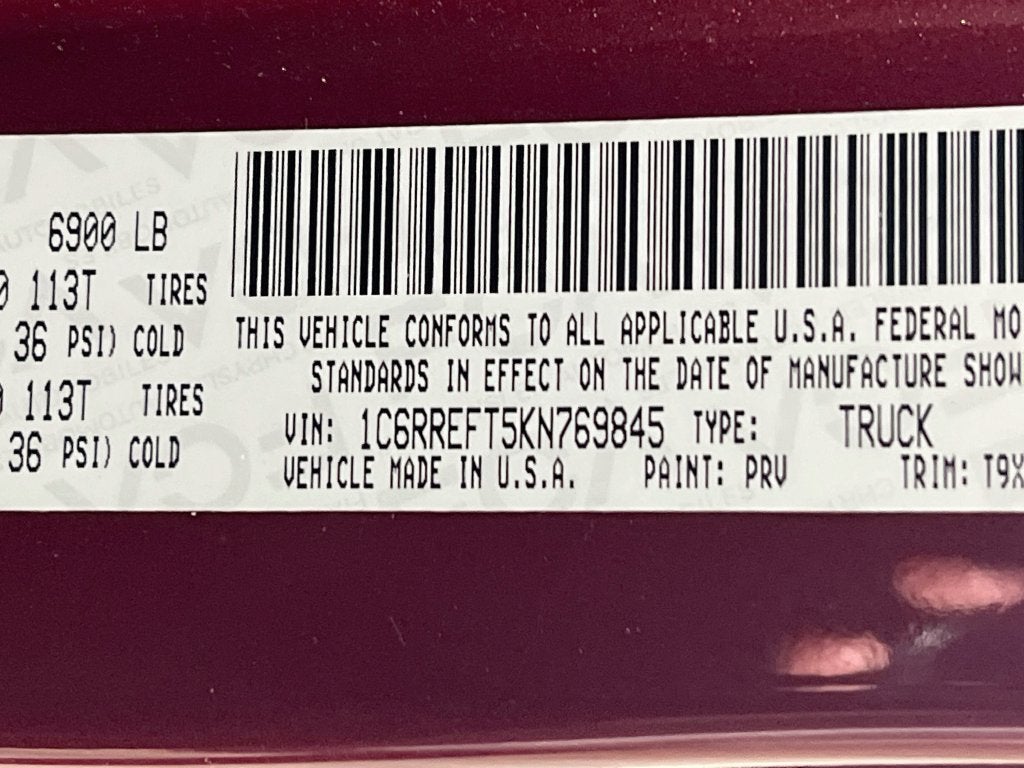 2019 RAM 1500 Big Horn/Lone Star