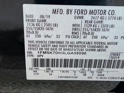 2020 Ford Explorer XLT