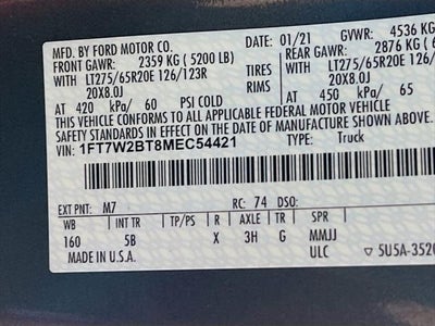 2021 Ford F-250SD Lariat