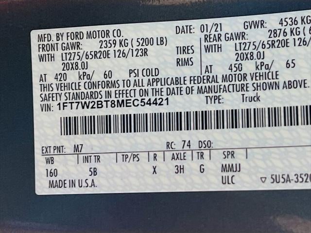 2021 Ford F-250SD Lariat