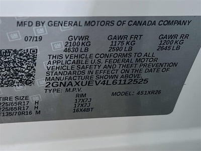 2020 Chevrolet Equinox LT