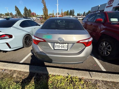 2015 Toyota Corolla L