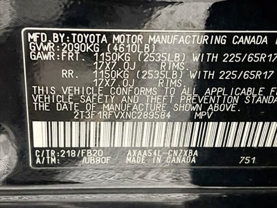 2022 Toyota RAV4 LE
