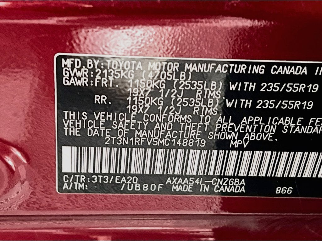 2021 Toyota RAV4 Limited