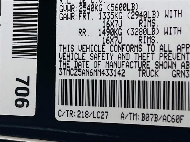 2021 Toyota Tacoma TRD Off-Road V6