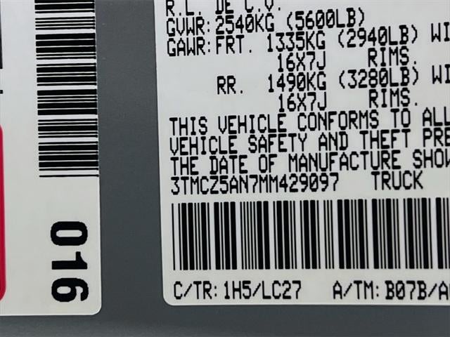 2021 Toyota Tacoma TRD Off-Road V6