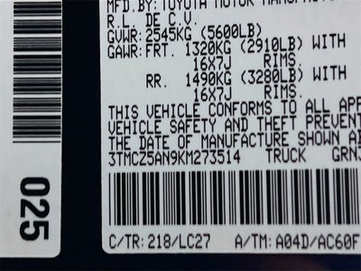 2019 Toyota Tacoma TRD Off-Road V6