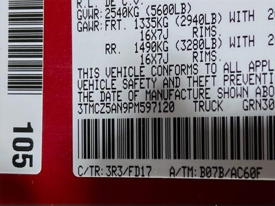 2023 Toyota Tacoma TRD Off-Road V6