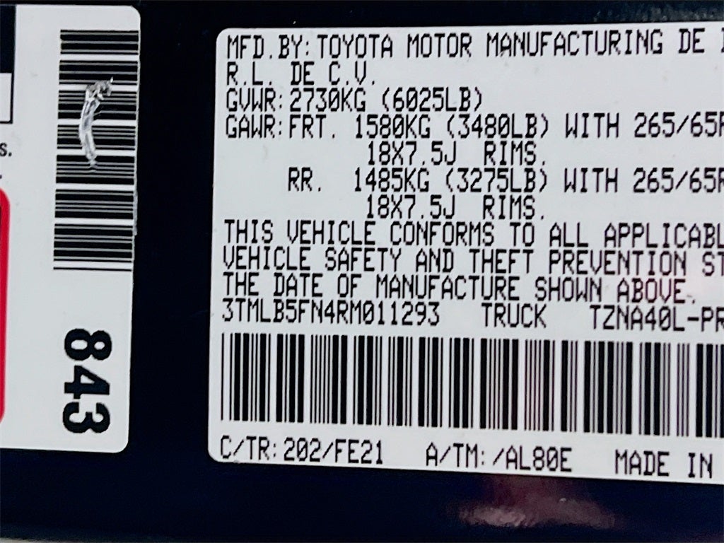 2024 Toyota Tacoma TRD Sport