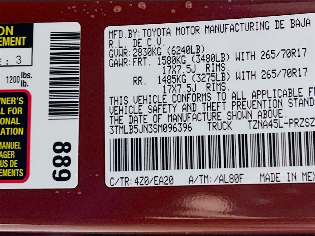 2025 Toyota Tacoma TRD Off-Road