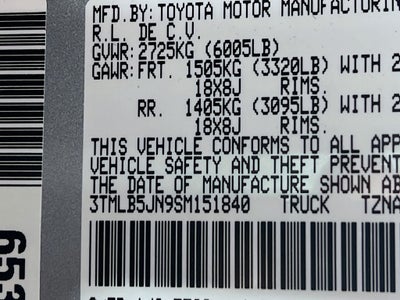 2025 Toyota Tacoma SR5