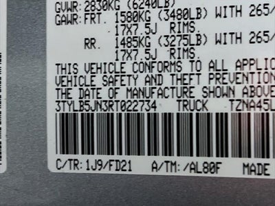 2024 Toyota Tacoma TRD Off-Road