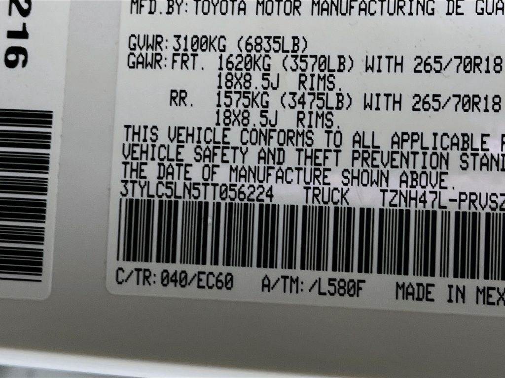 2026 Toyota Tacoma Hybrid Trailhunter