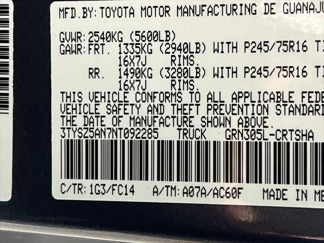 2022 Toyota Tacoma SR5 V6