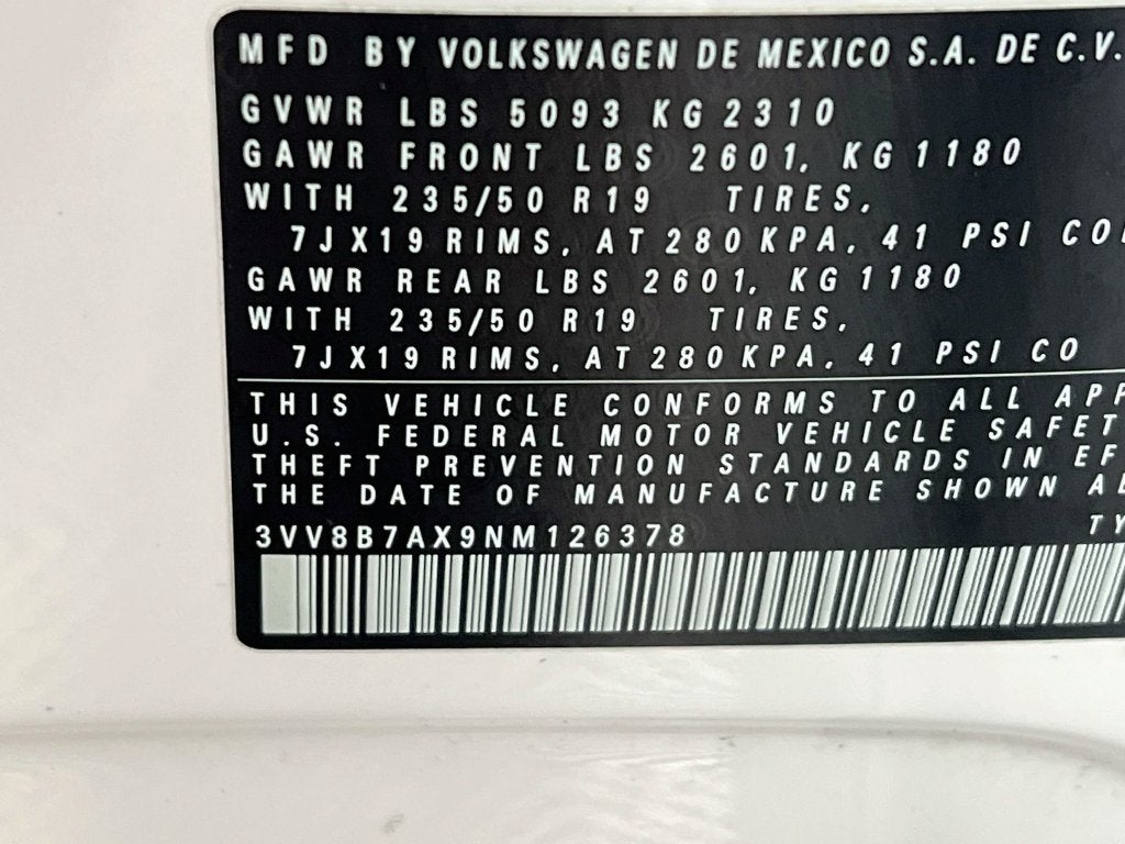 2022 Volkswagen Tiguan 2.0T SE R-Line Black