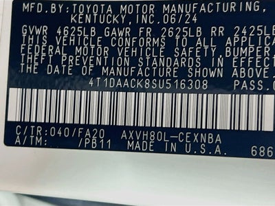 2025 Toyota Camry LE