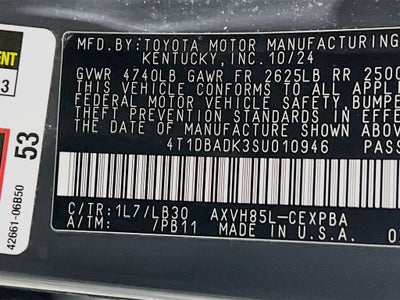 2025 Toyota Camry XSE