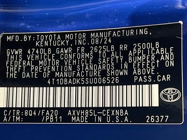 2025 Toyota Camry LE