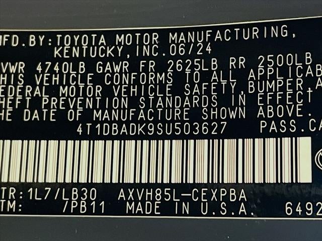 2025 Toyota Camry XSE