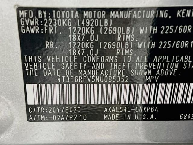 2022 Toyota RAV4 Hybrid XSE