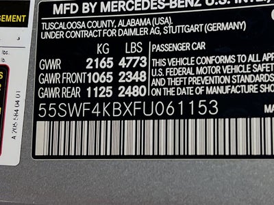 2015 Mercedes-Benz C-Class C 300 4MATIC®