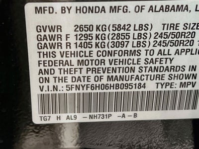 2017 Honda Pilot Elite