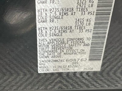 2019 Nissan Pathfinder SL