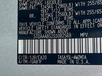 2025 Toyota Grand Highlander XLE