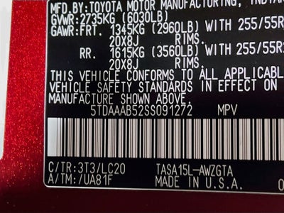 2025 Toyota Grand Highlander Limited