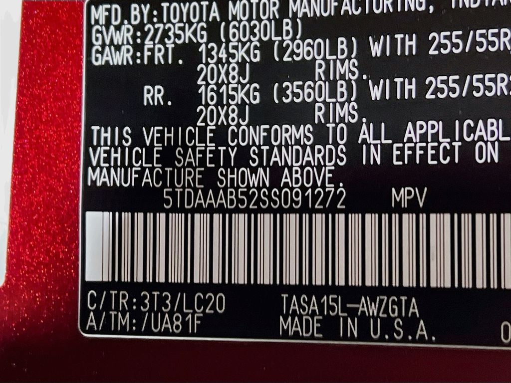 2025 Toyota Grand Highlander Limited