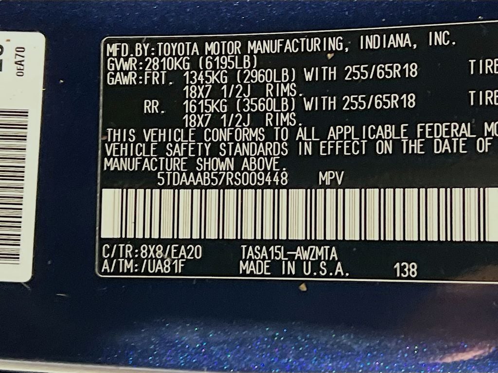 2024 Toyota Grand Highlander XLE