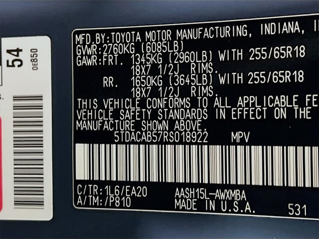 2024 Toyota Grand Highlander Hybrid XLE