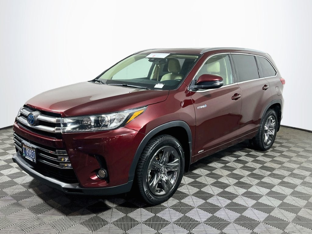 2017 Toyota Highlander Hybrid Limited Platinum