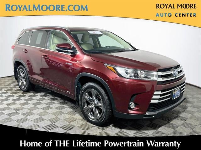 2017 Toyota Highlander Hybrid Limited Platinum