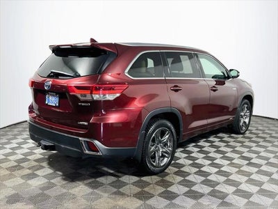 2017 Toyota Highlander Hybrid Limited Platinum