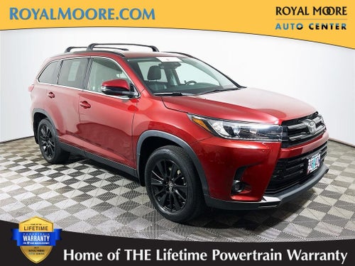 2019 Toyota Highlander SE
