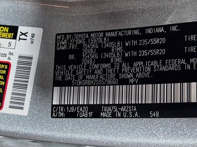 2025 Toyota Highlander XSE