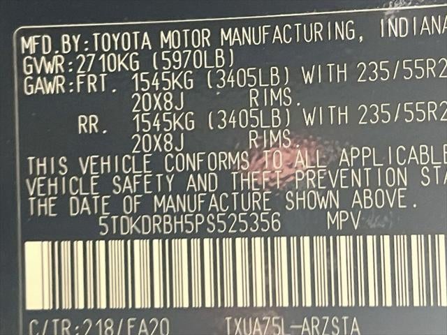 2023 Toyota Highlander XSE