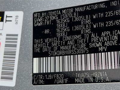 2024 Toyota Highlander LE