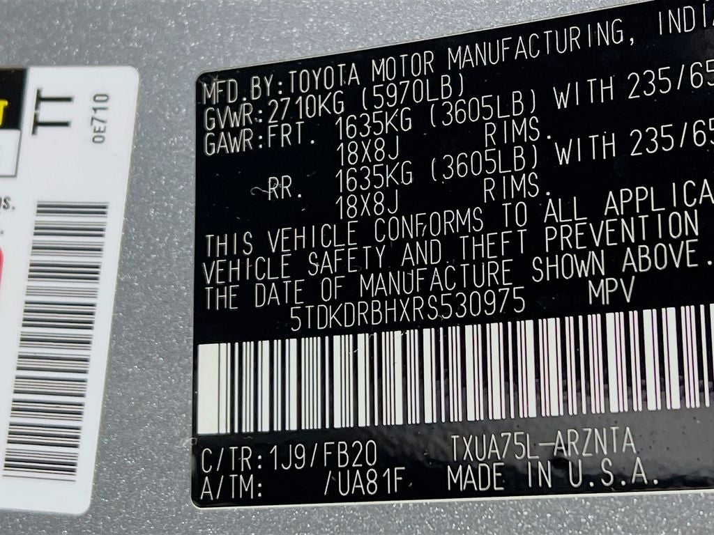 2024 Toyota Highlander LE
