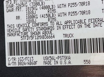 2021 Toyota Tundra SR5