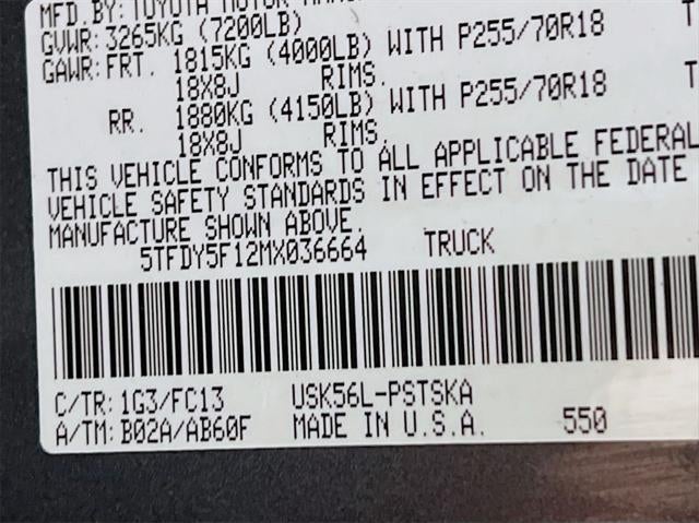 2021 Toyota Tundra SR5