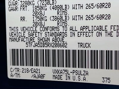 2024 Toyota Tundra Limited