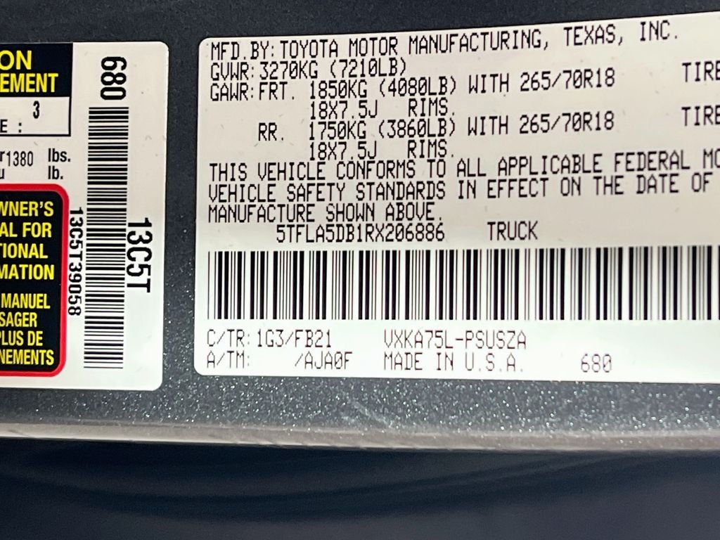 2024 Toyota Tundra SR5