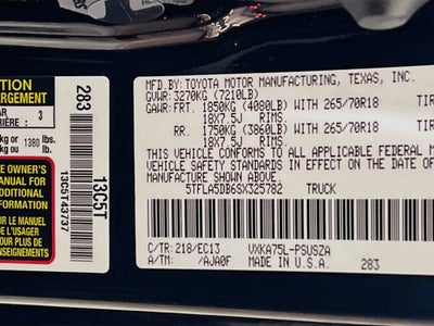 2025 Toyota Tundra SR5