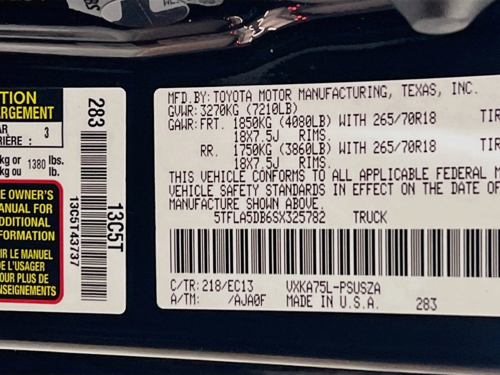 2025 Toyota Tundra SR5