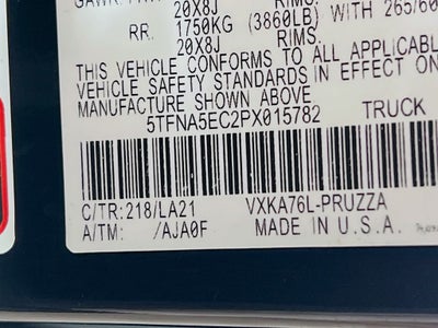 2023 Toyota Tundra Platinum