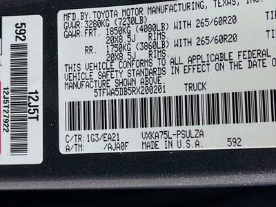 2024 Toyota Tundra Limited